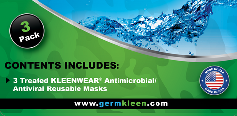 Antimicrobial and antiviral sanitizer surgical healthcare masks